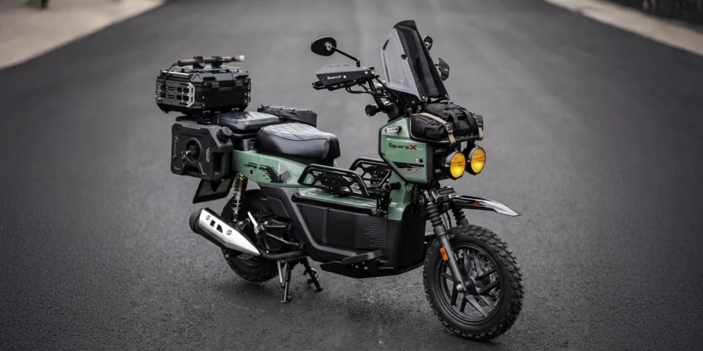 แนวทางการจัดทรง Honda SquareX 125 แต่งเต็ม สับของรอบคัน