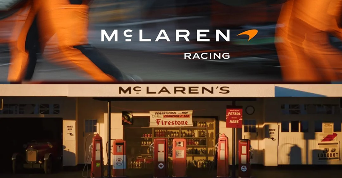 โลโก้ใหม่ McLaren 2026