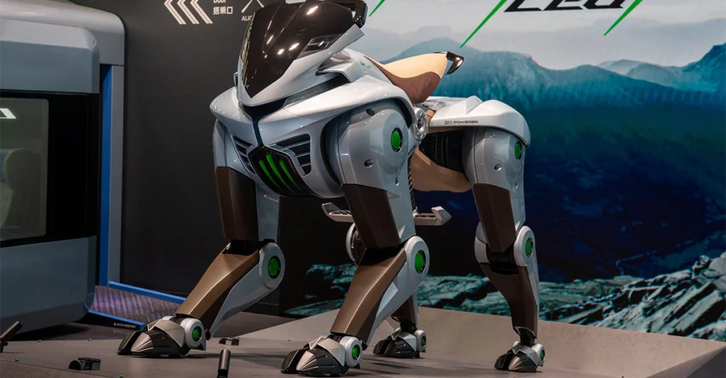 Kawasaki CORLEO หุ่นยนต์ 4 ขาพลังไฮโดรเจน เตรียมโชว์ EICMA 2026 เล็งขายปี 2035