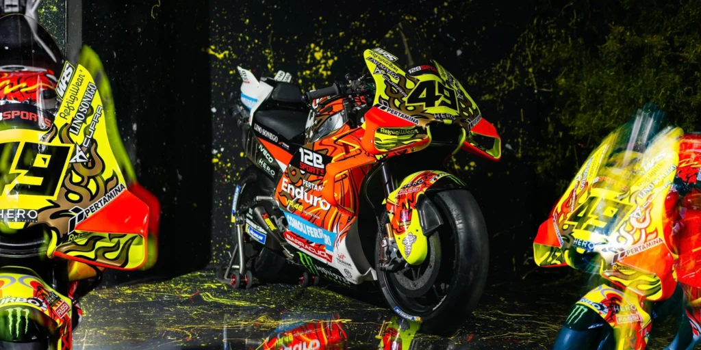 กางปีกบุกมันดาลิกา! VR46 เผยโฉมลวดลายพิเศษฉลองโฮมเรซ MotoGP